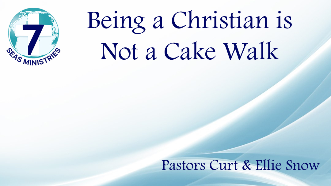 Bible Verse of The Day – 4-28-24 – Being a Christian is Not a Cake Walk ...