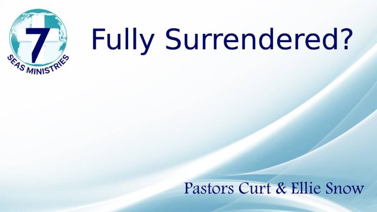 Bible Verse of The Day – 5-24-26 – Fully Surrendered? – Bible Verse of ...